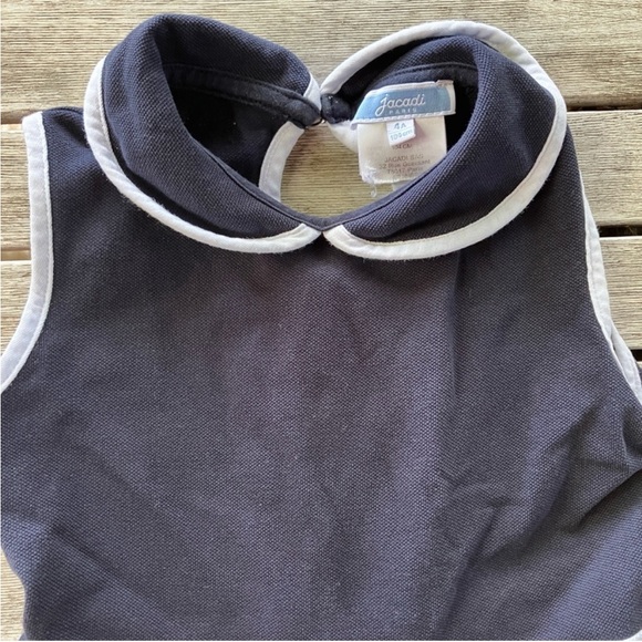 Jacadi Navy Dress - Size 4T EUC - Picture 5 of 8